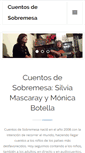 Mobile Screenshot of cuentosdesobremesa.com